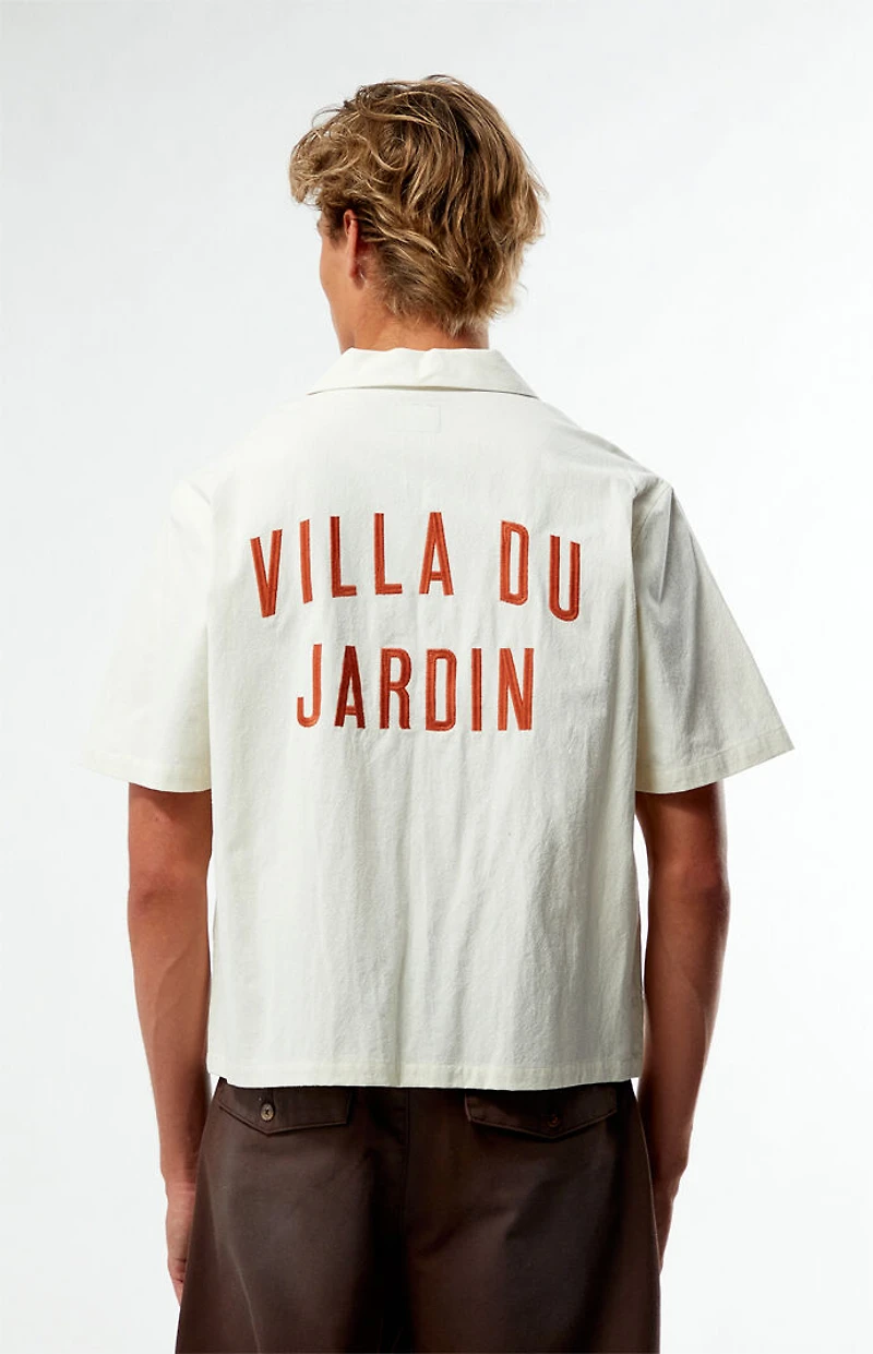 Pacsun Villa Du Jardin Camp Shirt