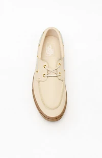 Vans Tan 2-Eyelet Boat Shoes