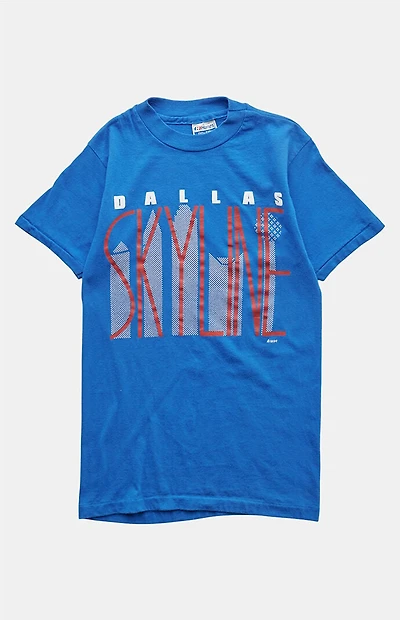 PS VINTAGE 80s Dallas Skyline Graphic T-Shirt