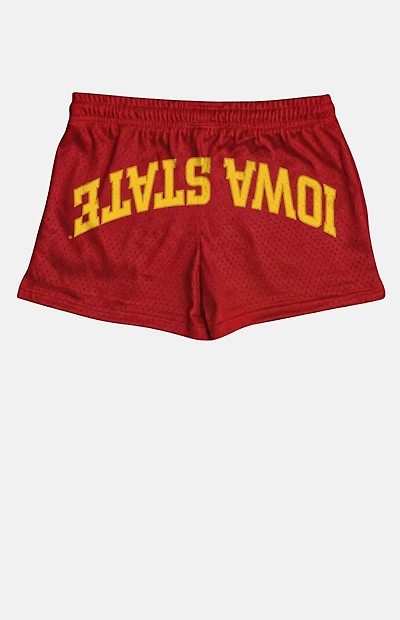 UPSIDE Iowa State University Cyclones Mini Mesh Shorts