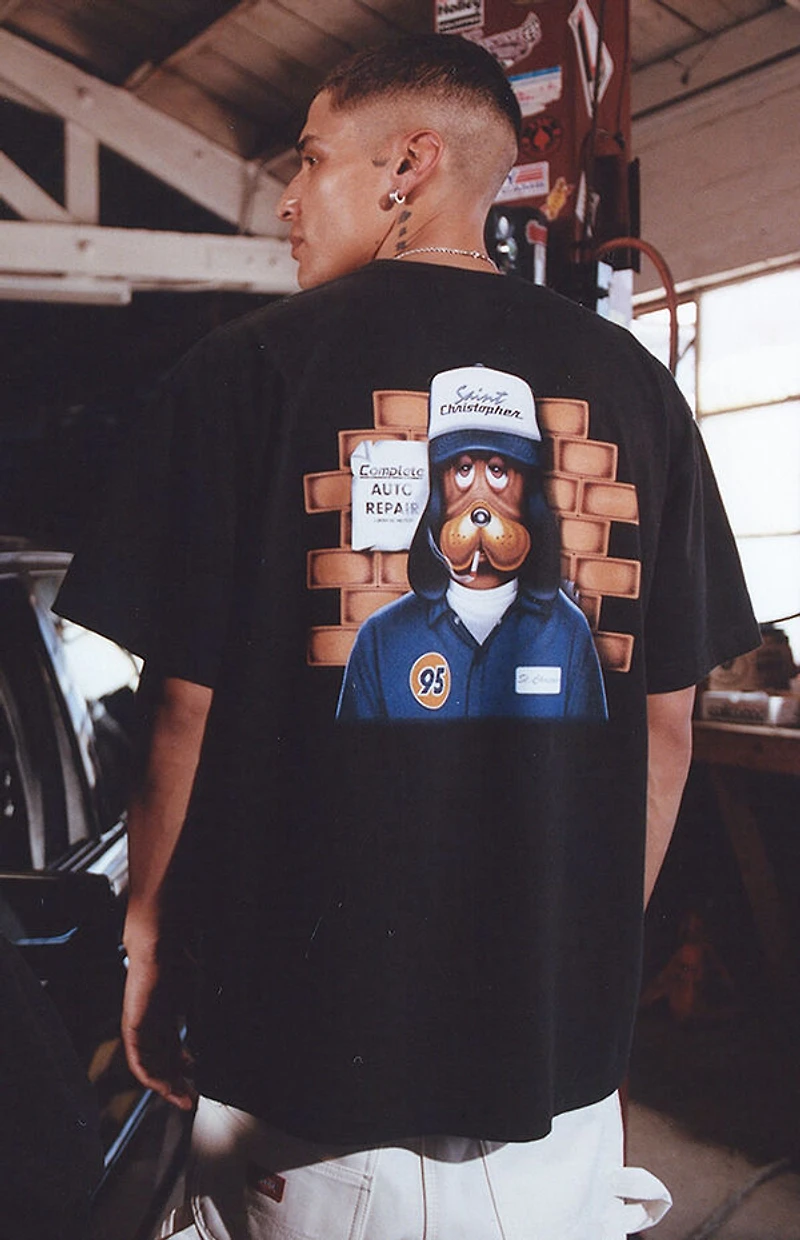 SAINT CHRISTOPHER Smoke Break T-Shirt