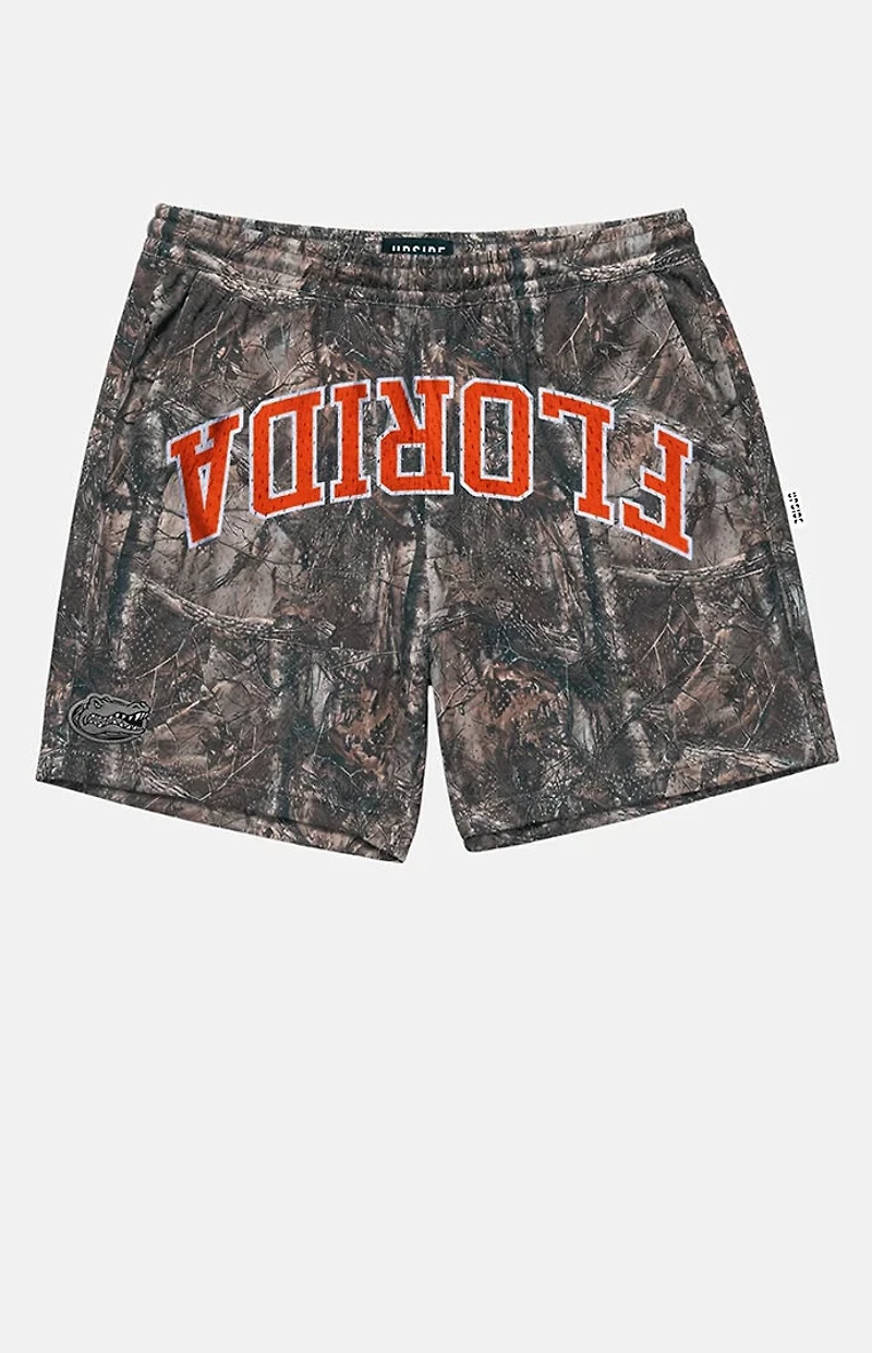 UPSIDE University of Florida Gators Camo Mesh Shorts