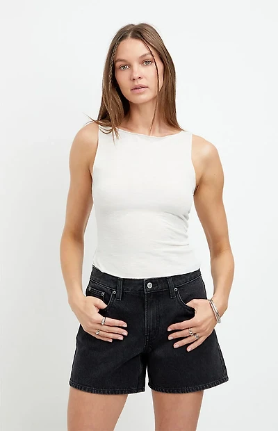 Pacsun Sophie Jean Mom Shorts Black