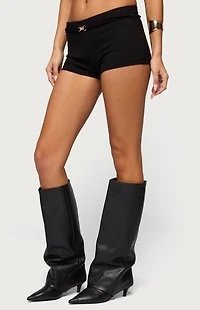 Edikted Mischa Belt Micro Shorts