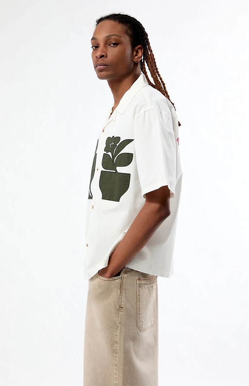 Pacsun California Sunshine Stone Camp Shirt