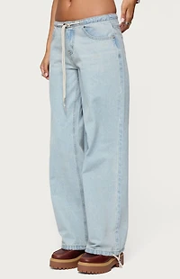 Edikted Meggie Low Rise Jeans