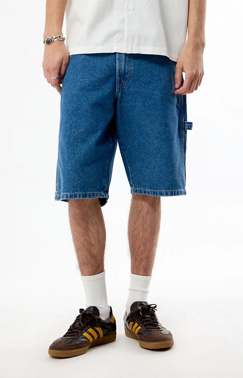 Dickies Medium Blue Carpenter Jean Shorts