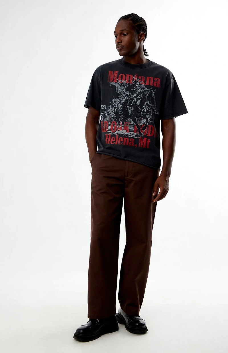 Pacsun Montana Cropped T-Shirt