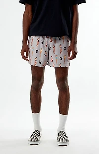 Playboy By Pacsun Pinup 5.5" Swim Trunks