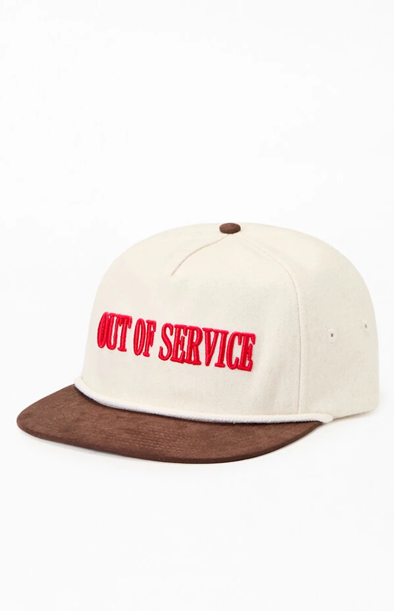 Pacsun Out of Service Wool Golfer Dad Hat