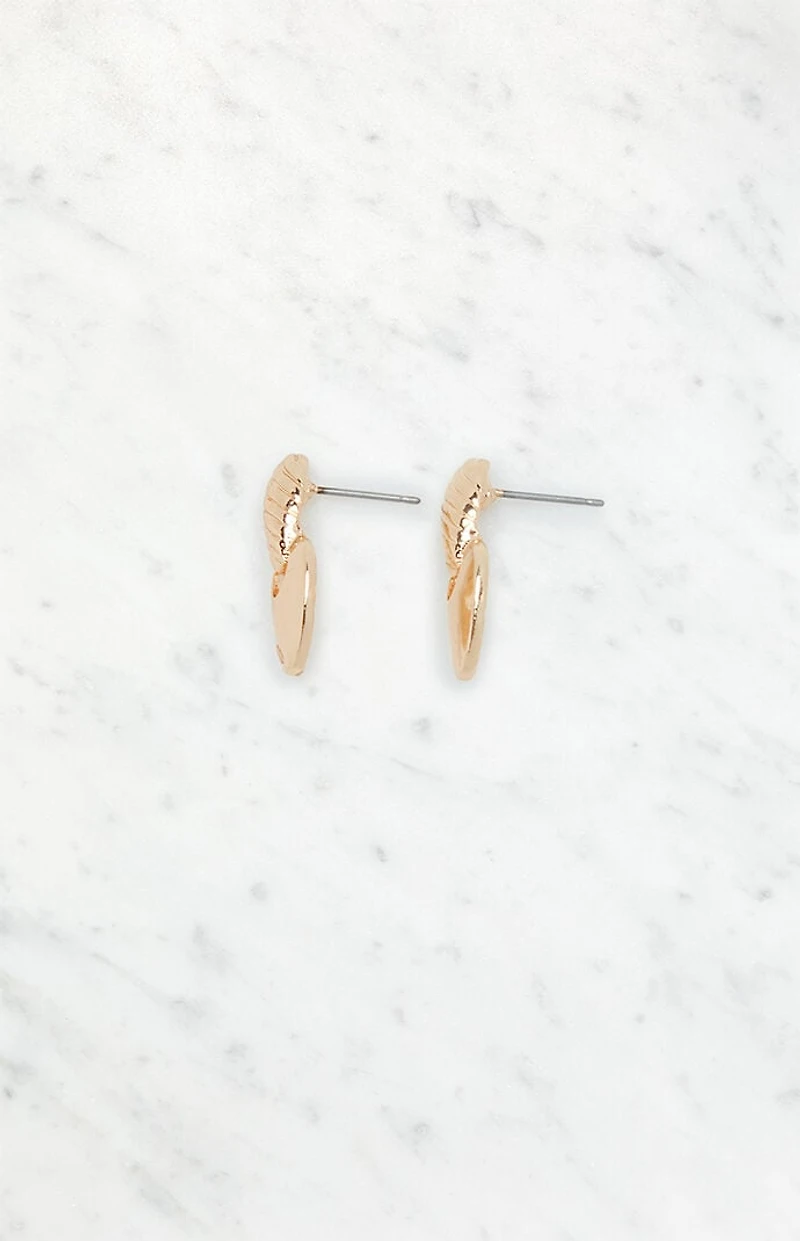 LA Hearts Mini Teardrop Earrings