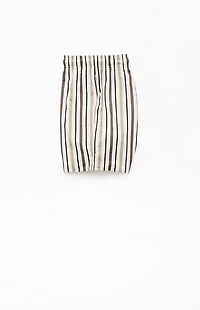 Pacsun Atoll Striped Seersucker 5" Swim Trunks