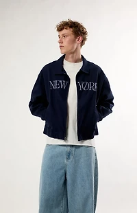 Pacsun New York Embroidered Seamed Jacket