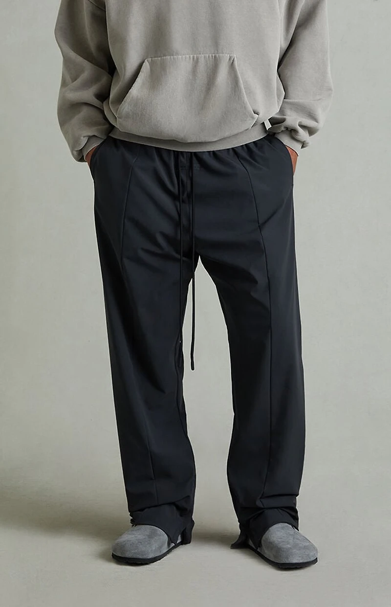 Fear of God ESSENTIALS Vintage Black Relaxed Track Pants