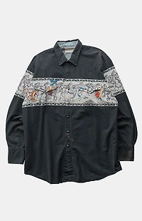 PS VINTAGE '90s Cowboy Button Up Top