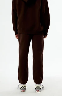 Pacsun Kids Brown Patch Jogger Sweatpants