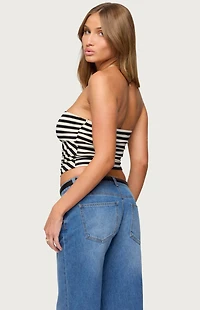 Edikted Betsana Striped Tube Top