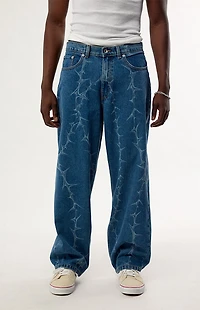 Vans Barbed Wire Check-5 Baggy Jeans