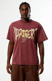 UPRISERS Burgundy Warped Dream T-Shirt
