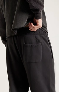 Pacsun Black Wash Baggy Sweatpants