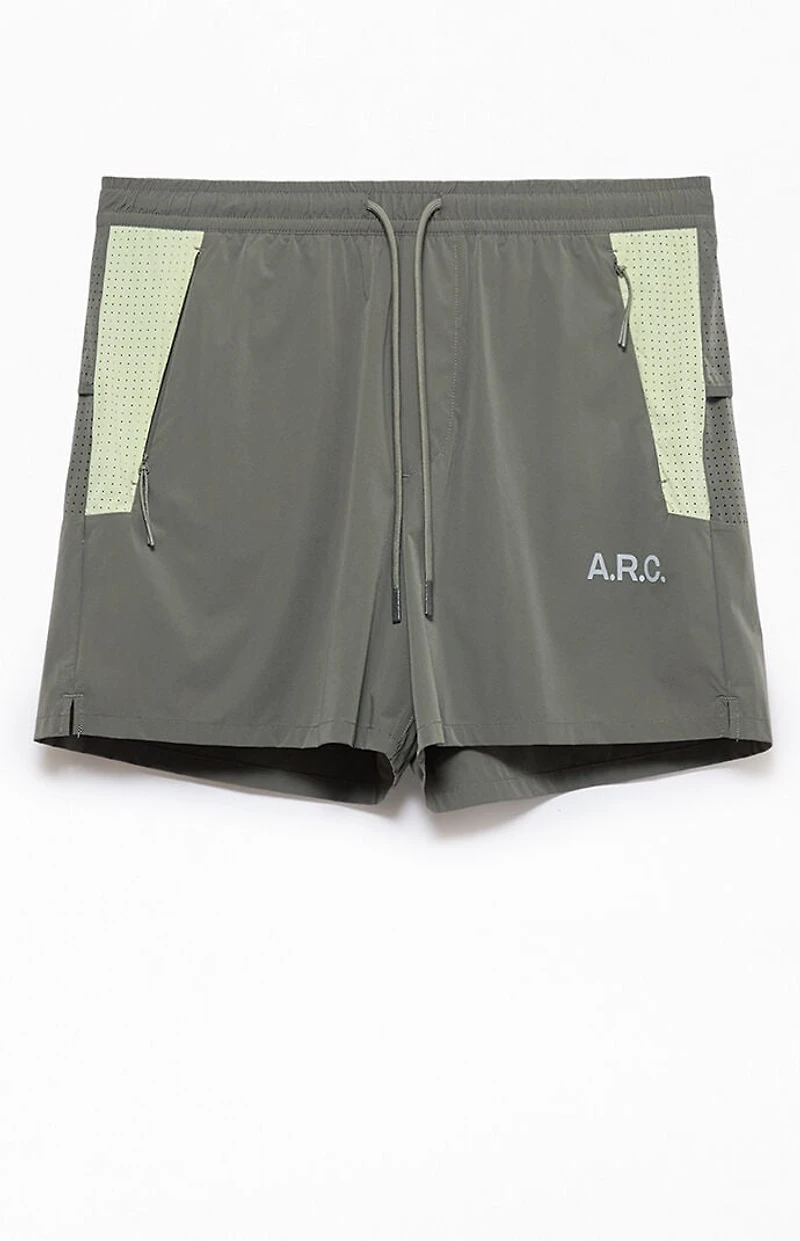 A.R.C. Active Olive Running Shorts