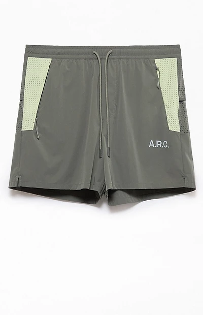 A.R.C. Active Olive Running Shorts
