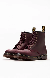 Dr Martens 1460 Cherry Red Crazy Horse Leather Boots