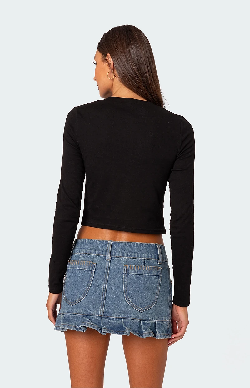 Edikted Champagne Problems Long Sleeve