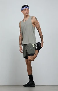A.R.C. Active Olive Running Shorts