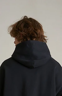 Fear of God ESSENTIALS Black Heavy Fleece Hoodie