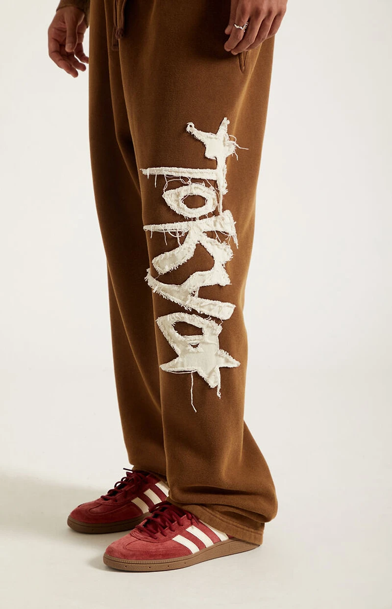 Pacsun Tokyo Raw Applique Baggy Sweatpants