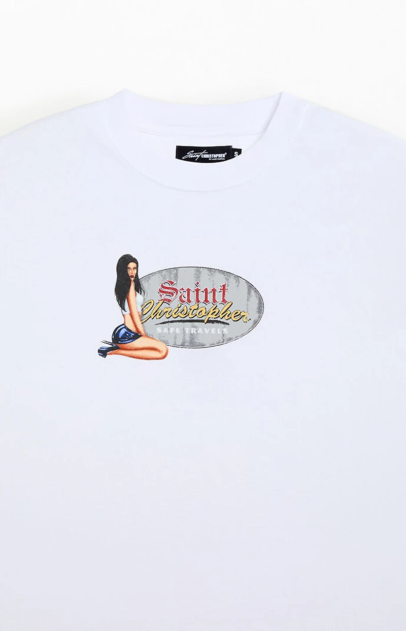 SAINT CHRISTOPHER Bumper Sticker T-Shirt