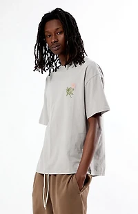 Pacsun Rose Embroidered T-Shirt