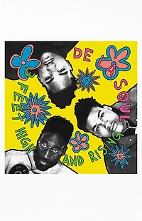 De La Soul 3 Feet High Vinyl Record (Magenta Vinyl)