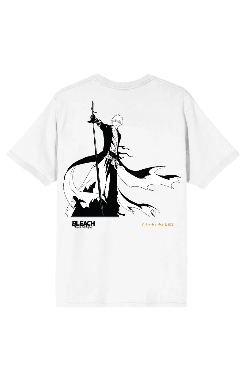 Bleach 100 Year Blood War Panel Art & Ichigo T-Shirt