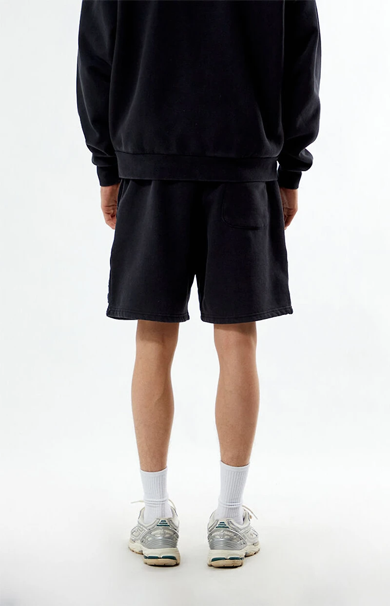 UFC Frayed Lettering Fleece Sweat Shorts