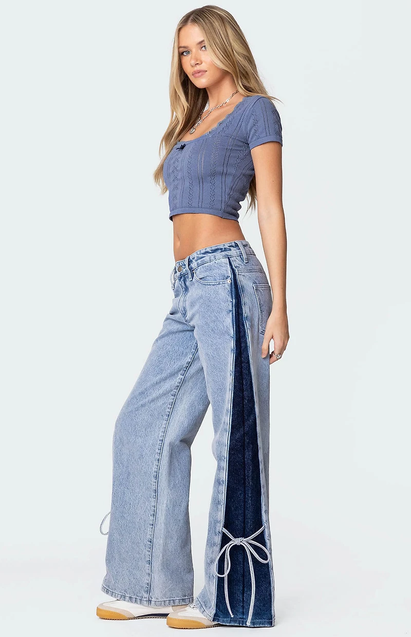 Edikted Luciana Knit Crop Top