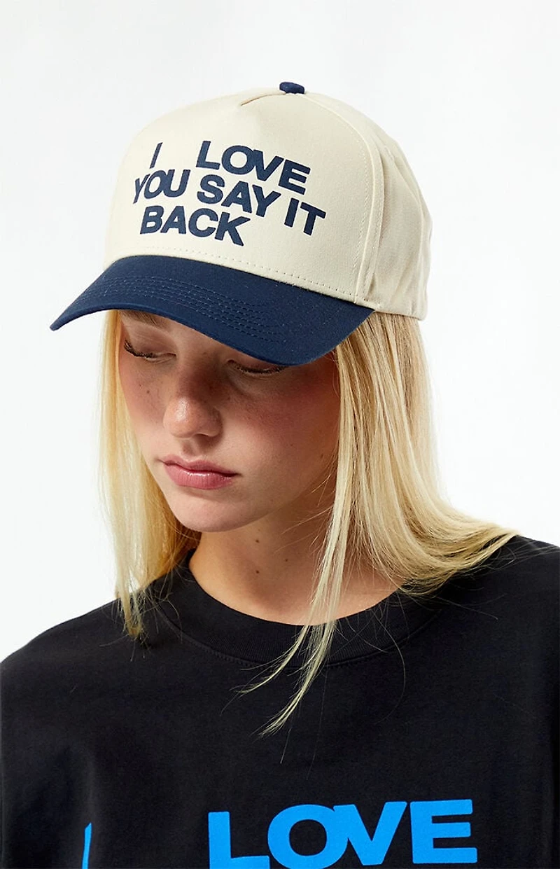 LONELY GHOST I Love You Say It Back Snapback Hat