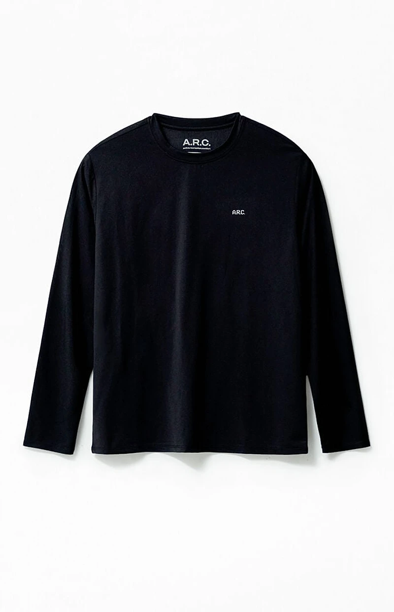 A.R.C. Active Black Performance Long Sleeve T-Shirt