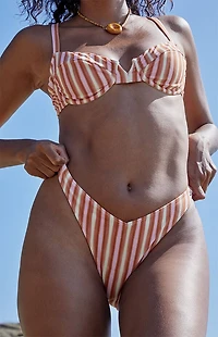 Outer Banks Whalebone V High Cut Bikini Bottom