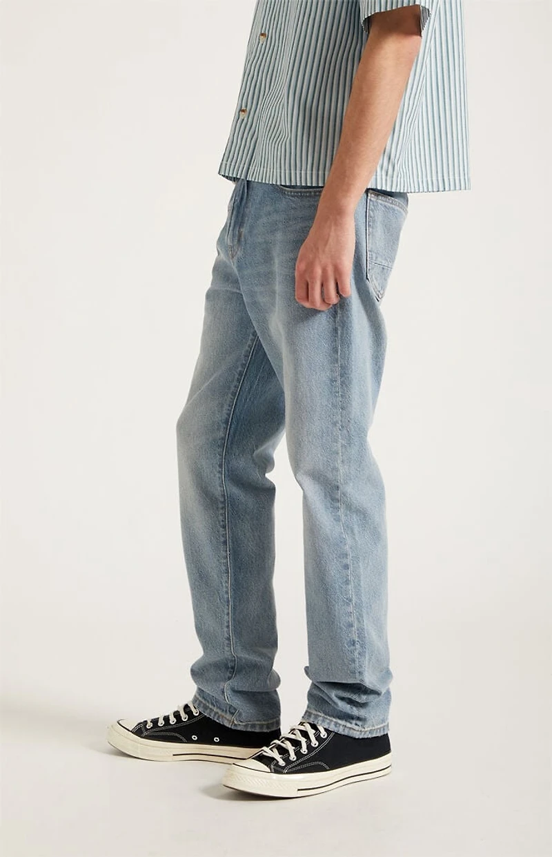 Pacsun Cade Straight Jeans Medium Blue