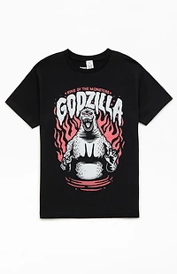 Kids Godzilla Fire T-Shirt