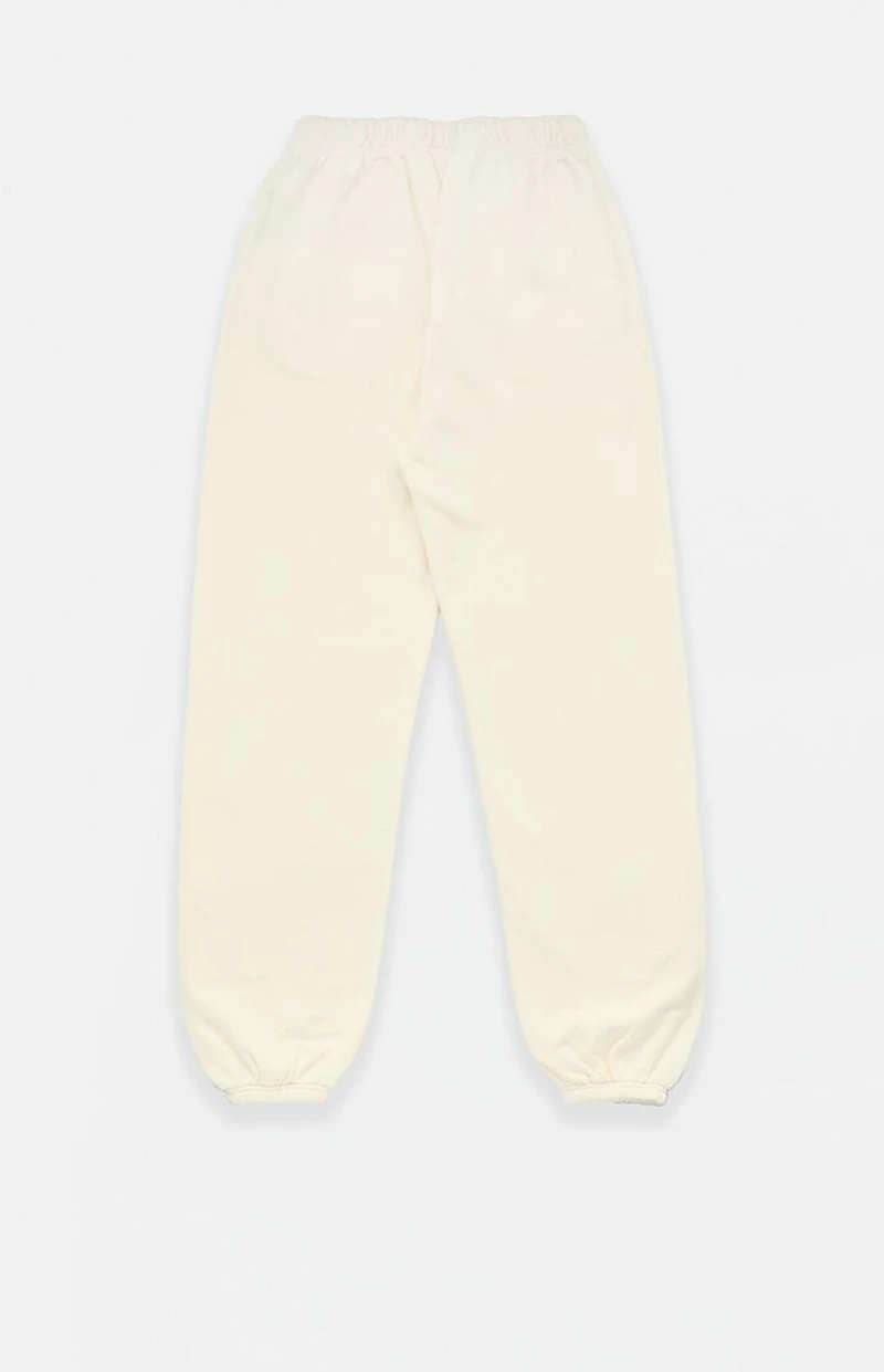 Fear of God ESSENTIALS Women's Ivory Classic Fleece Sweatpants