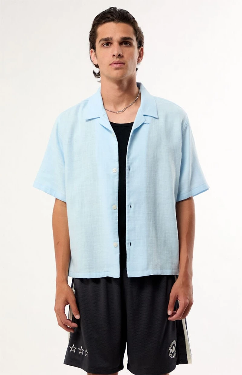 Pacsun Blue Dean Camp Shirt