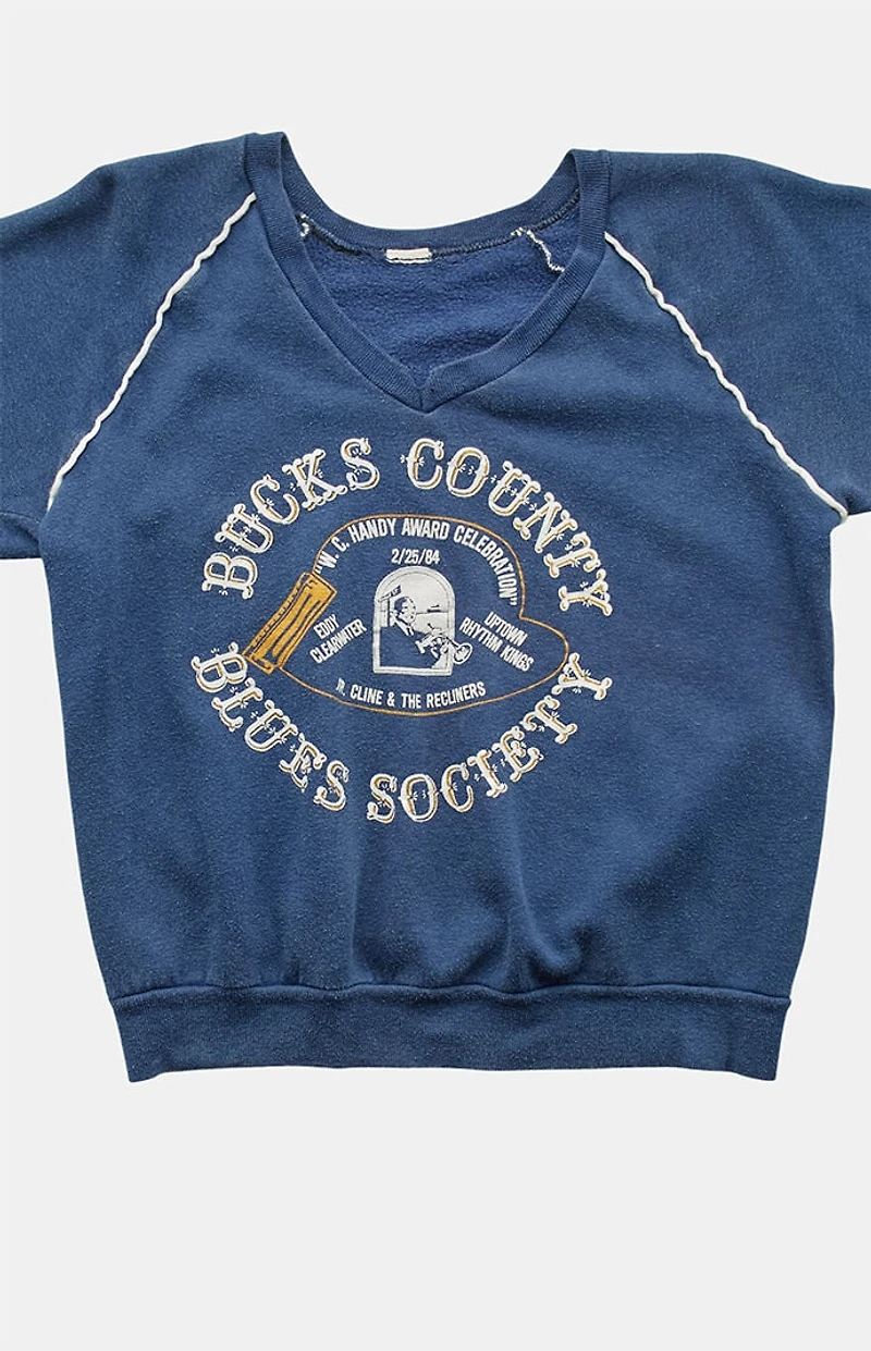 PS VINTAGE '80s Buck's County Blues Society Sweatshirt