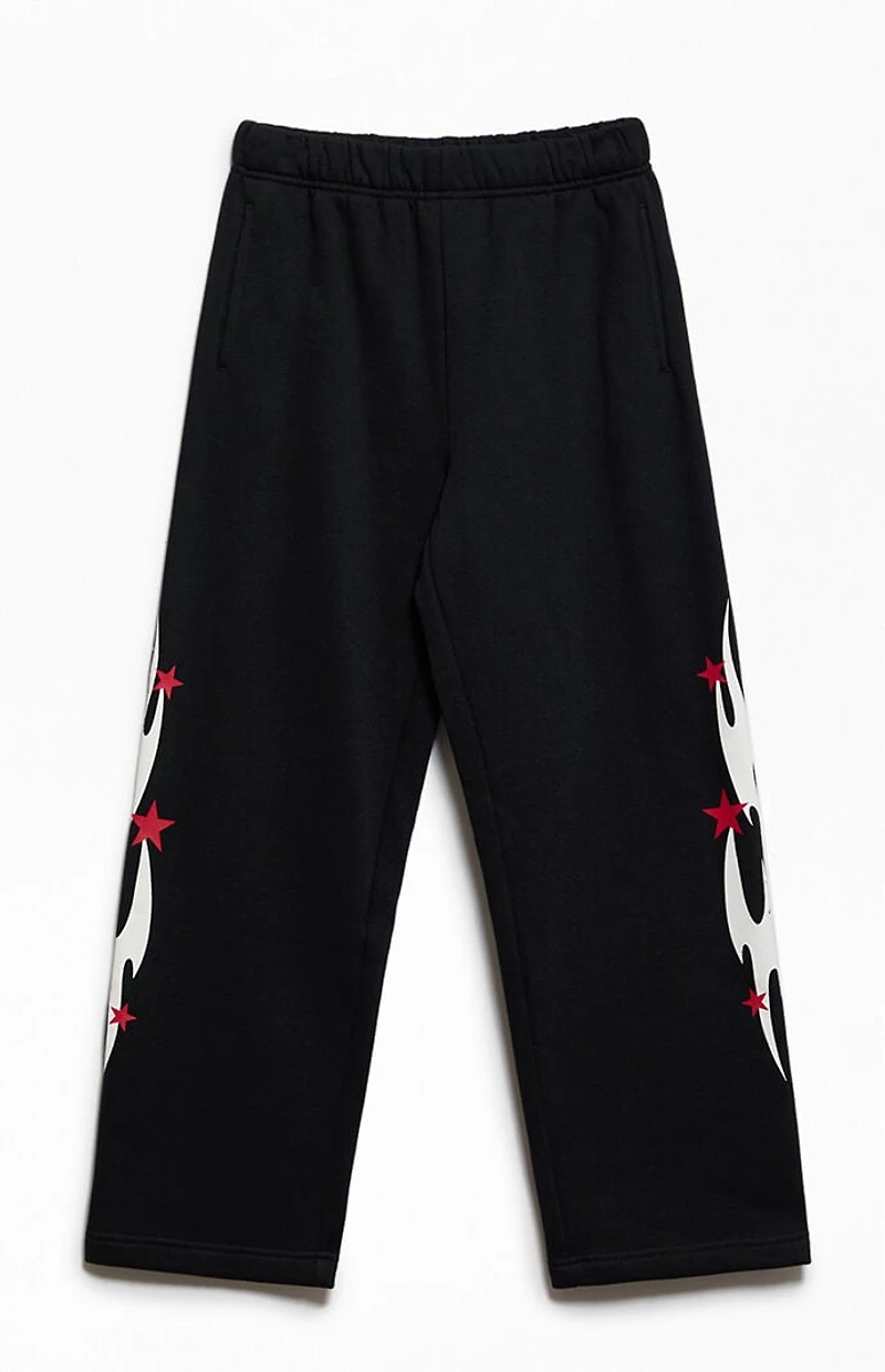 Pacsun Kids Flame Baggy Sweatpants