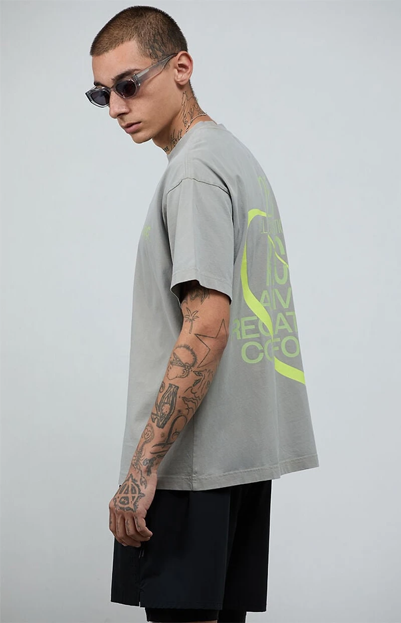 A.R.C. Systems Gray Vintage Wash Heavyweight T-Shirt