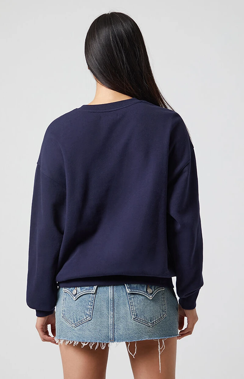 Pacsun Triple Star Crew Neck Sweatshirt