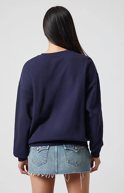 Pacsun Triple Star Crew Neck Sweatshirt