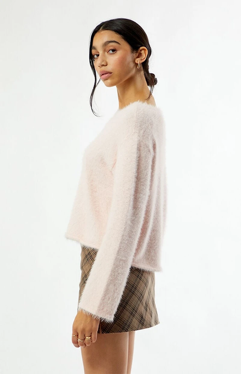 Beverly and Beck Lola Fuzzy Knit Sweater